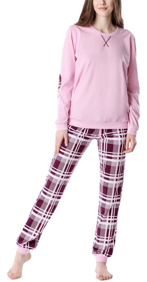 Merry Style Schlafanzug Damen Pyjama MS10-168 aus Baumwolle von Merry Style