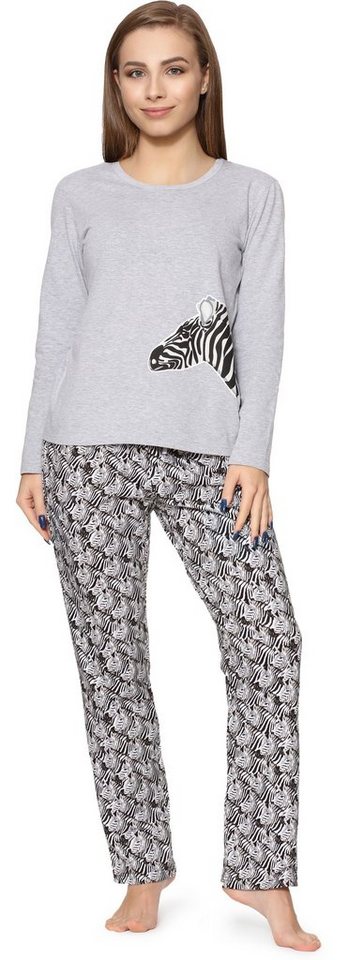 Merry Style Schlafanzug Mädchen Zweiteiliger Schlafanzug Pyjama Lang Winter MS10-192 von Merry Style