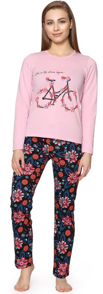 Merry Style Schlafanzug Mädchen Zweiteiliger Schlafanzug Pyjama Lang Winter MS10-192 von Merry Style