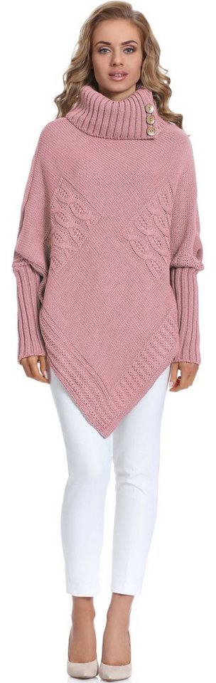 Merry Style Strickponcho Damen Poncho M83N4 von Merry Style