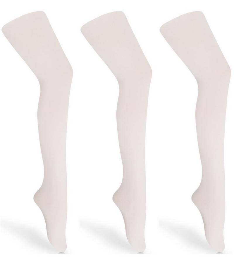 Merry Style Strumpfhose 3er Pack Kinder Strumpfhose für Mädchen Microfaser 60 DEN WL-010 60 DEN (1 St) von Merry Style