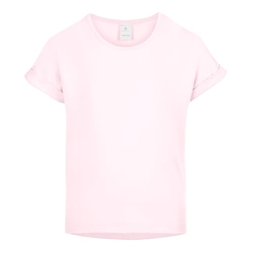 Merry Style T-Shirt für Mädchen aus weicher Baumwolle – Bequeme Mädchenkleidung MS-468 (Hellrosa, 158-164 (13-14 Jahre)) von Merry Style