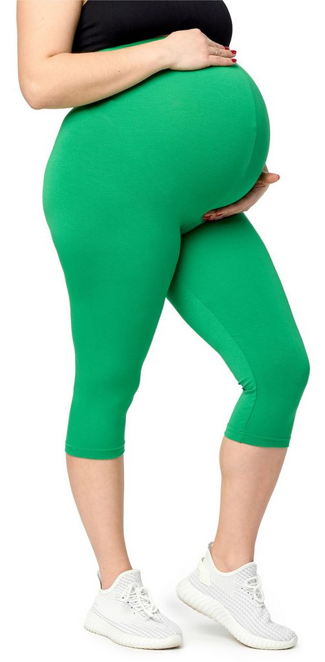 Merry Style Umstandsleggings Große Größen Damen 3/4 Umstandstights aus Viskose MS10-461 (1-tlg) von Merry Style