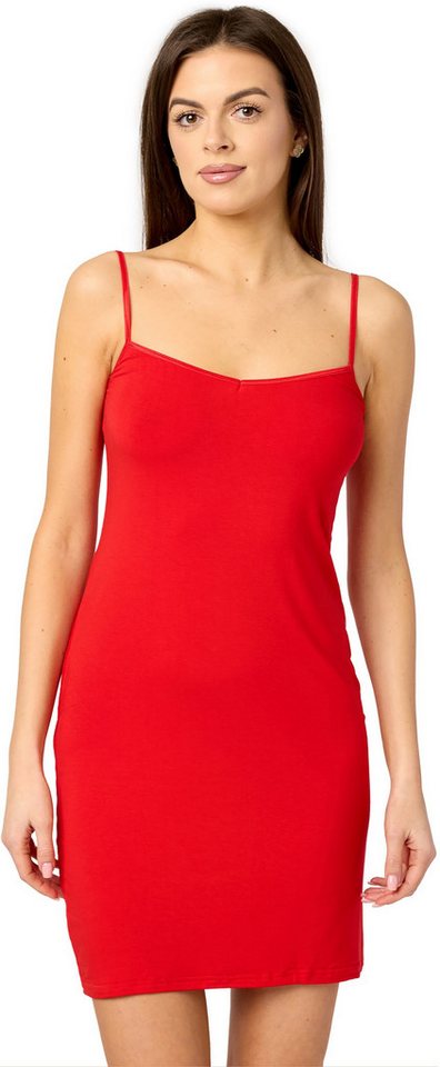 Merry Style Unterkleid Damen kurz Viskose MS10-203 (1-tlg) verstellbare Träger von Merry Style