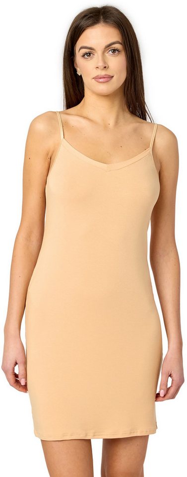 Merry Style Unterkleid Damen kurz Viskose MS10-315 (1-tlg) verstellbare Träger von Merry Style