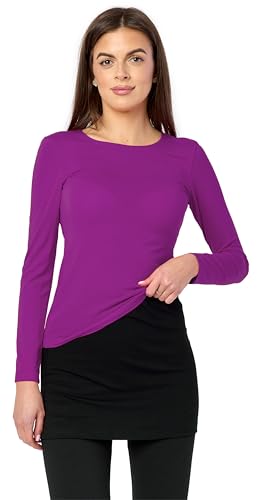 Merry Style Damen Verlängerungsgurt für Hemden T-Shirts Nierenwärmer Minirock MS10-202 (Schwarz, L) von Merry Style