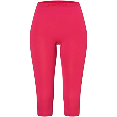 Meru Damen Atka 3/4 Hose, pink-red, M von Meru