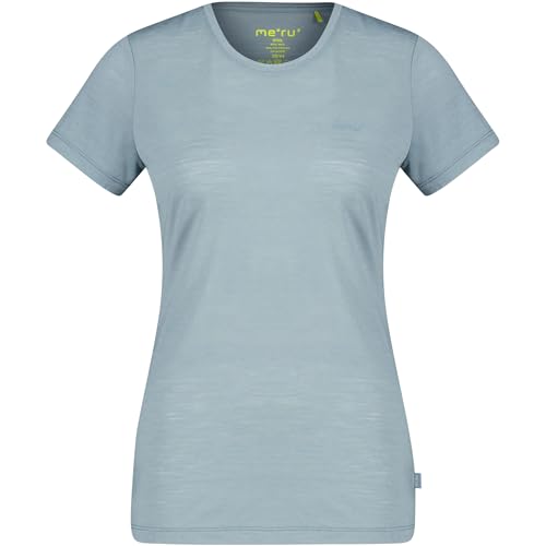 Meru Damen Funktionsshirt mit Merinowolle TRELLEBORG Petrol (285), 42 von Meru