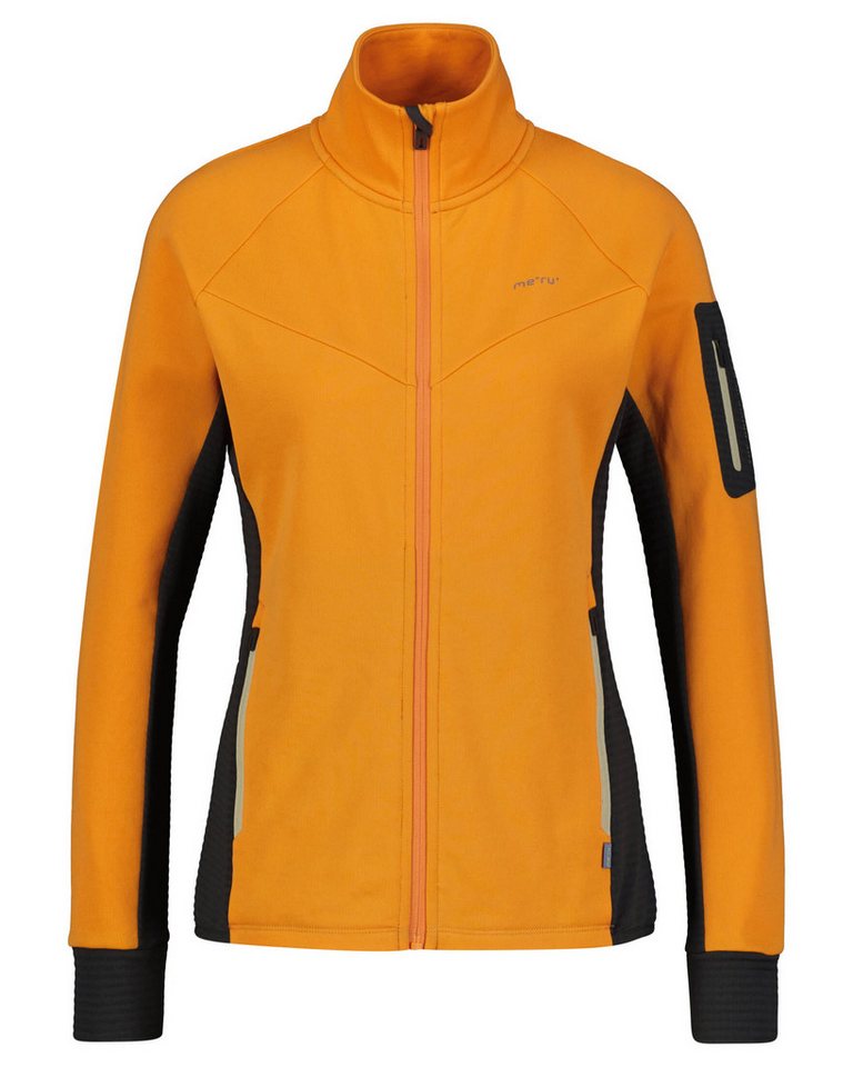 Meru Fleecejacke Damen Stretchfleecejacke mit Merinowolle KIVIK von Meru