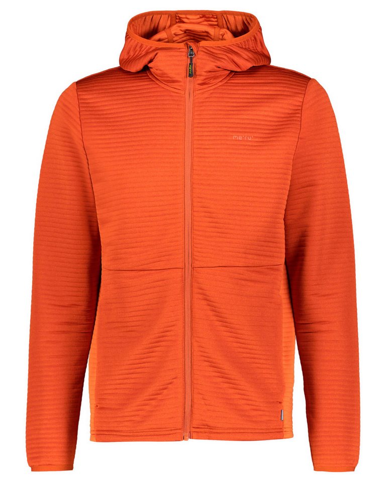 Meru Fleecejacke Herren Fleecejacke mit Kapuze SMÖGEN SPACER HOODY von Meru