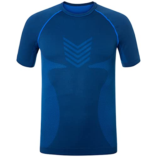 Meru Herren Anvik T-Shirt, Indaco-Blue, L von Meru