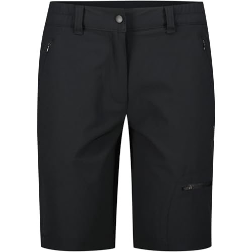 meru Damen Wandershorts TOURS BERMUDAS WOMEN schwarz (200), 44 von Meru