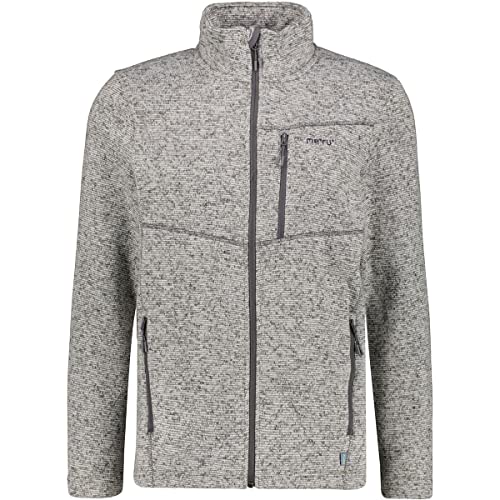 meru Herren Fleecejacke BERGEN hellgrau mel. (221), L von Meru