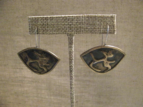 Bronze Schild Ohrringe Bronze Schild Ohrringe von MerylShapiroJewelry