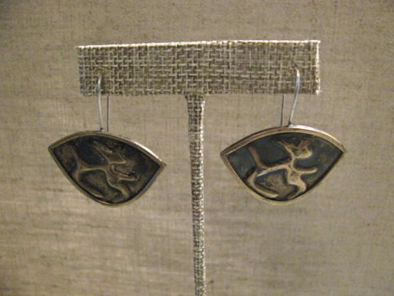 Bronze Schild Ohrringe Bronze Schild Ohrringe von MerylShapiroJewelry