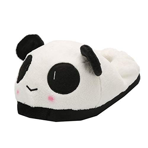 Damen Plüsch Pantoffeln Schnecke Hausschuhe Kostüm Tierhausschuhe warm Geschenk zum Weihnachten Gr. 35-41 (Weiblicher Panda) von Mescara