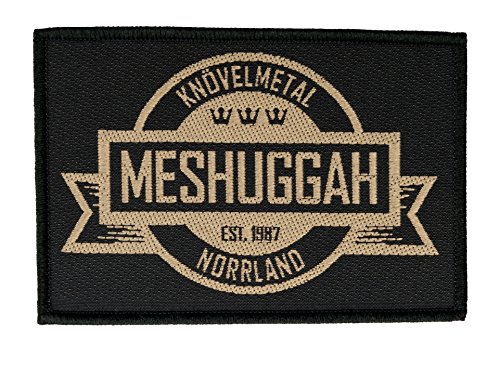 Meshuggah Crest Aufnäher Patch Gewebt & Lizenziert !! von Meshuggah