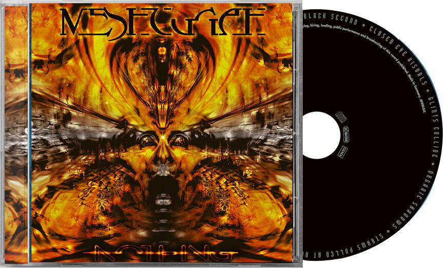 Meshuggah Nothing CD multicolor von Meshuggah