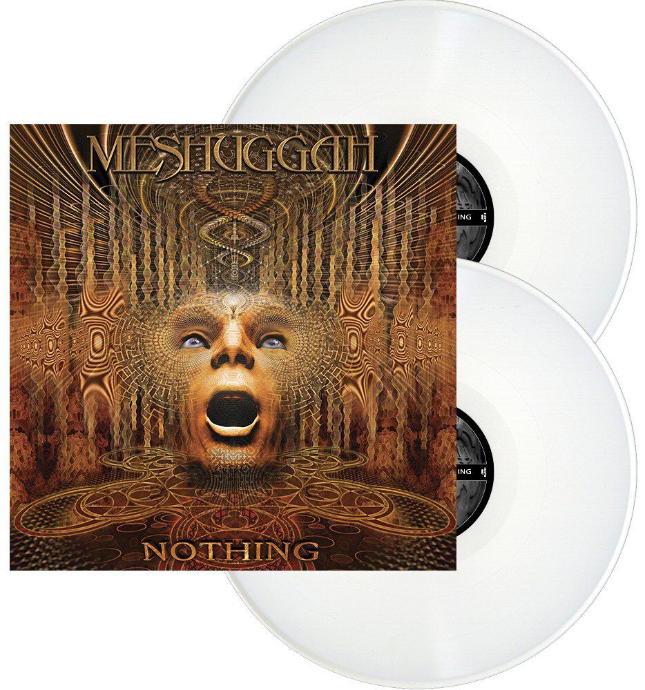 Meshuggah Nothing LP weiß von Meshuggah