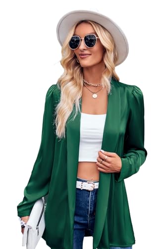 MessBebe Bluse Damen Oversize Langarmshirt Elegant Casual Business Hemdbluse V-Ausschnitt Shirt von MessBebe