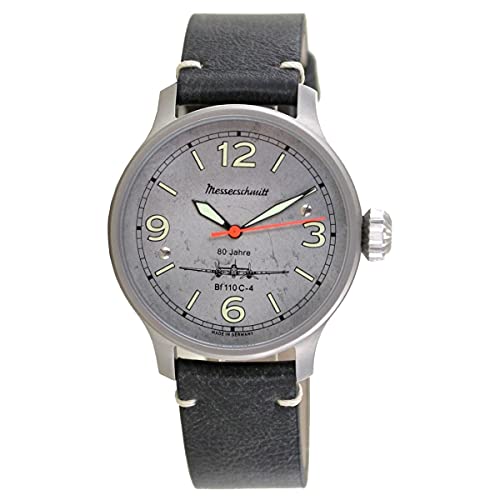 Messerschmitt Herrenuhr 80 Jahre BF110 C-4 Limited Edition BF110-ALU-L von Messerschmitt