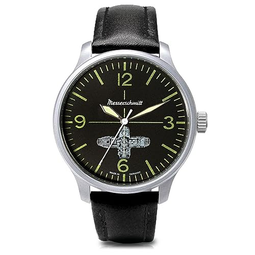 Messerschmitt Aristo Herren Uhr Boxer-Uhr ME-Boxer-RT Leder von Messerschmitt