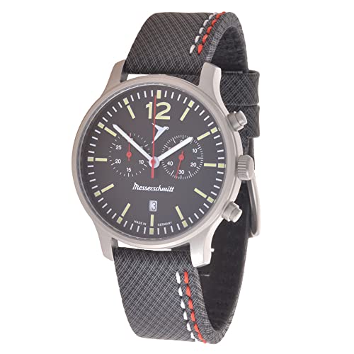 Messerschmitt Herren-Chronograph Fliegeruhr mit Neoprenband ME5021-42L von Messerschmitt