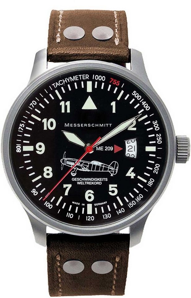 Messerschmitt Quarzuhr Herrenuhr - Messerschmitt Modell: ME-209 von Messerschmitt