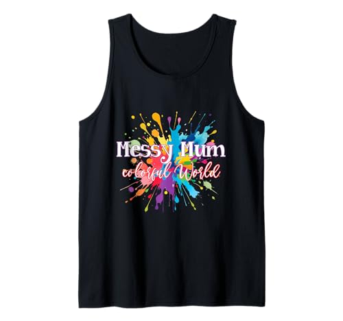 Beste Mama Tank Top Beste Mama Tank Top von Messy Mum colorful World