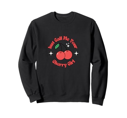 Nenn Mich einfach Dein Cherry Girl Dark Romance Rockabilly Retro Sweatshirt von Mestiza Rebel Art
