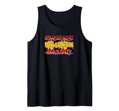 Straight Daves Man Slammin' Max Out Tank Top von Meta Cortex