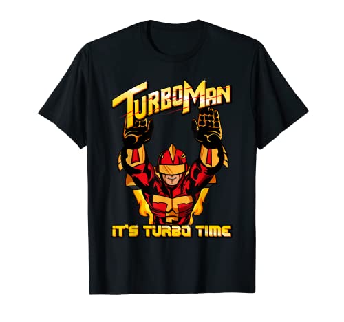 Turbo Man - Es ist Turbo-Zeit T-Shirt von Meta Cortex