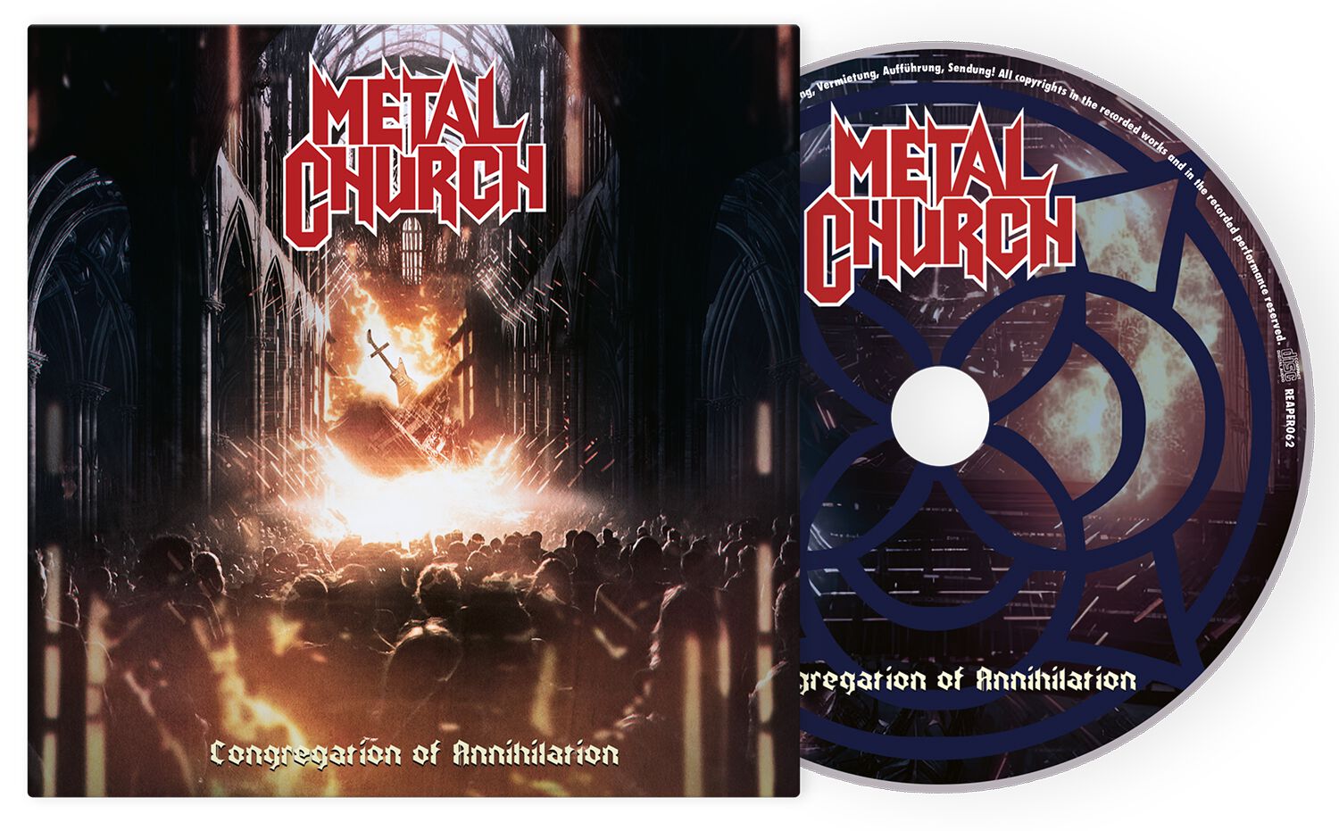Metal Church Congregation of annihilation CD multicolor von Metal Church