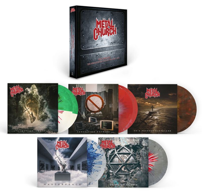 Metal Church Reforged:The Remastered Collection(1999-2013) LP multicolor von Metal Church