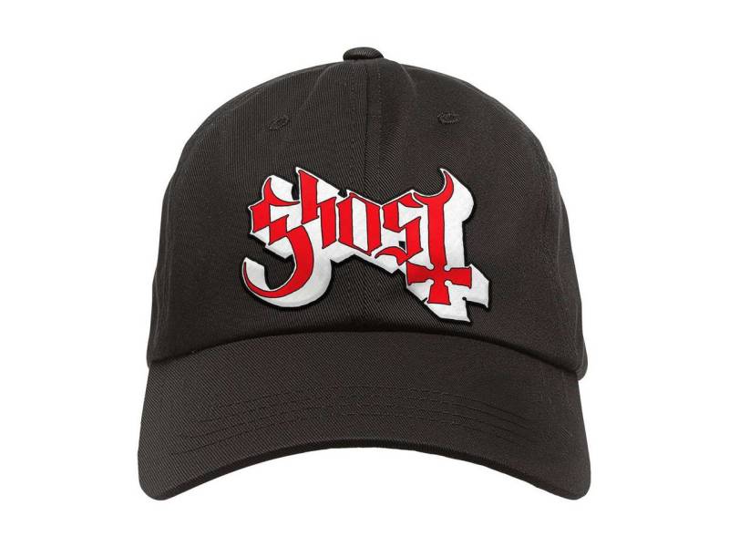 Metal Kids Baseball Cap mit Ghost (Logo) Stick für Kinder (1-15 J) Druckknopf zum einfachen lösen und einstellen von Metal Kids