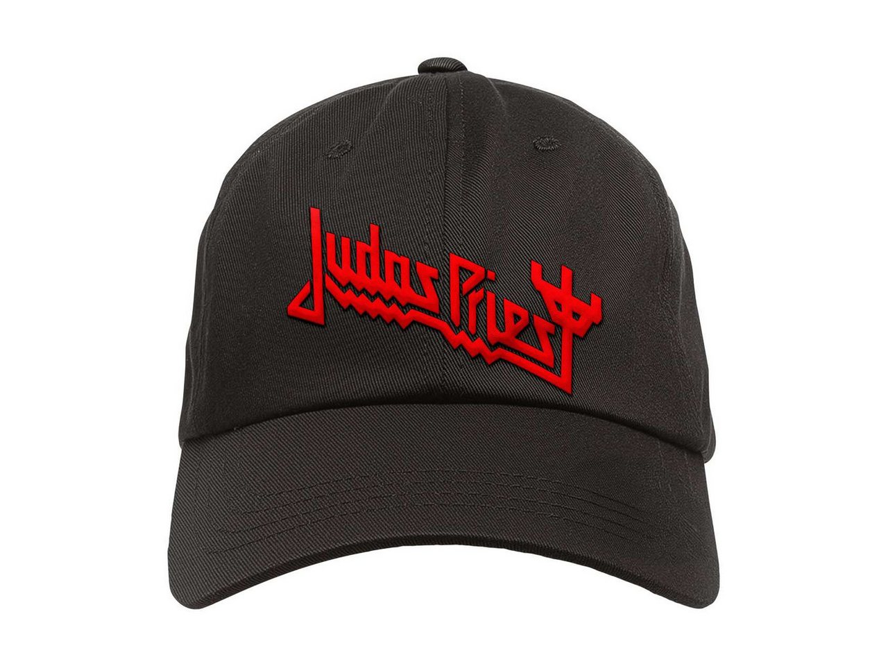 Metal Kids Baseball Cap mit Judas Priest (Logo) Stick für Kinder (1-15 J) Druckknopf zum einfachen lösen und einstellen von Metal Kids