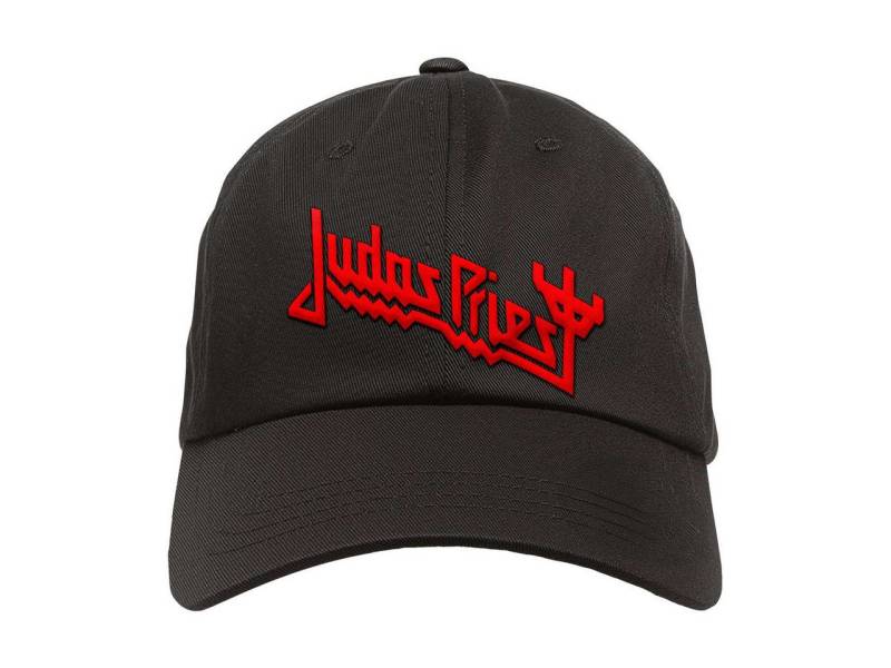 Metal Kids Baseball Cap mit Judas Priest (Logo) Stick für Kinder (1-15 J) Druckknopf zum einfachen lösen und einstellen von Metal Kids