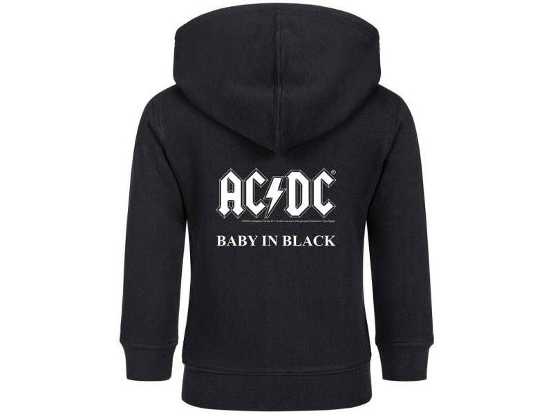 Metal Kids Kapuzensweatjacke mit AC/DC (Baby in Black) Aufdruck für Babys (0–24 M) von Metal Kids
