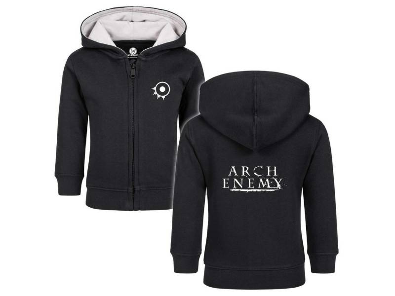 Metal Kids Kapuzensweatjacke mit Arch Enemy (Logo) Aufdruck für Babys (0–24 M) von Metal Kids
