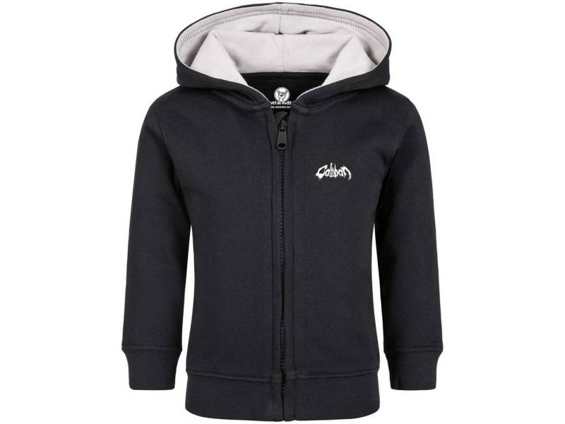 Metal Kids Kapuzensweatjacke mit Caliban (Logo) Aufdruck für Babys (0–24 M) von Metal Kids