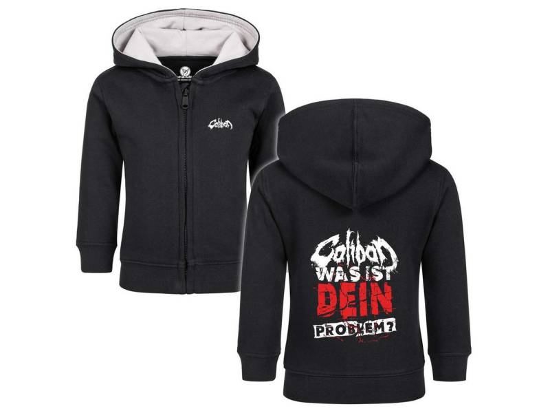 Metal Kids Kapuzensweatjacke mit Caliban (Was ist dein Problem) Aufdruck für Babys (0–24 M) von Metal Kids