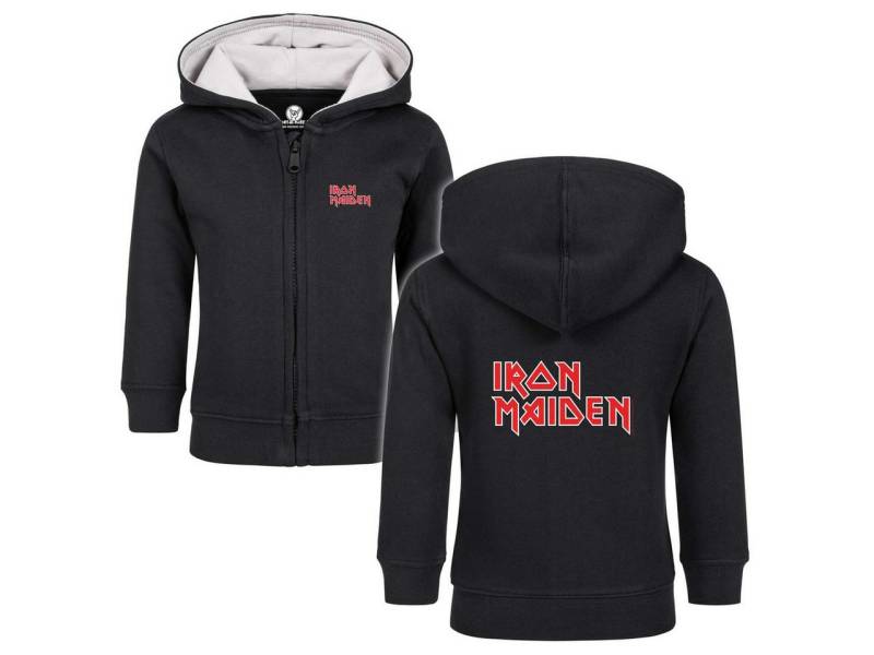 Metal Kids Kapuzensweatjacke mit Iron Maiden (Logo) Aufdruck für Babys (0–24 M) von Metal Kids