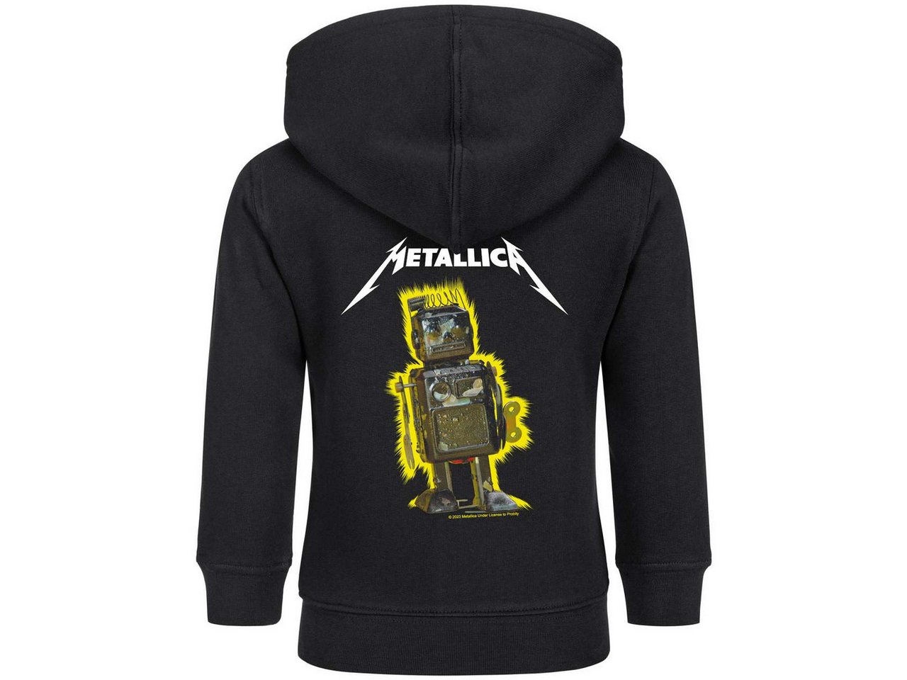 Metal Kids Kapuzensweatjacke mit Metallica (Robot Blast) Aufdruck für Babys (0–24 M) von Metal Kids