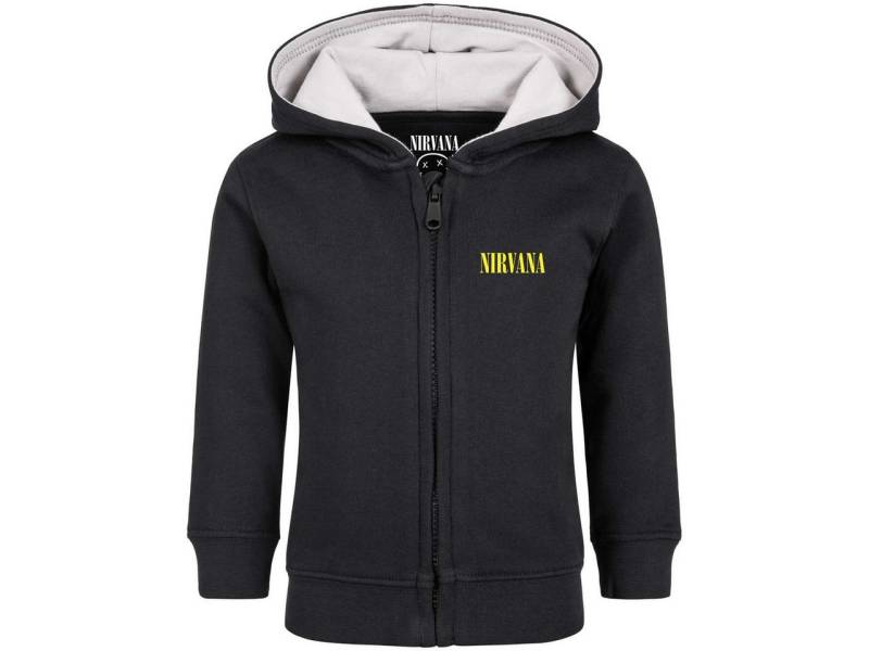 Metal Kids Kapuzensweatjacke mit Nirvana (Smiley) Aufdruck für Babys (0–24 M) von Metal Kids