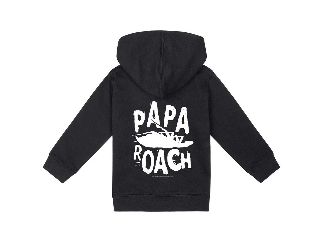 Metal Kids Kapuzensweatjacke mit Papa Roach (Logo/Roach) Aufdruck für Babys (0–24 M) von Metal Kids