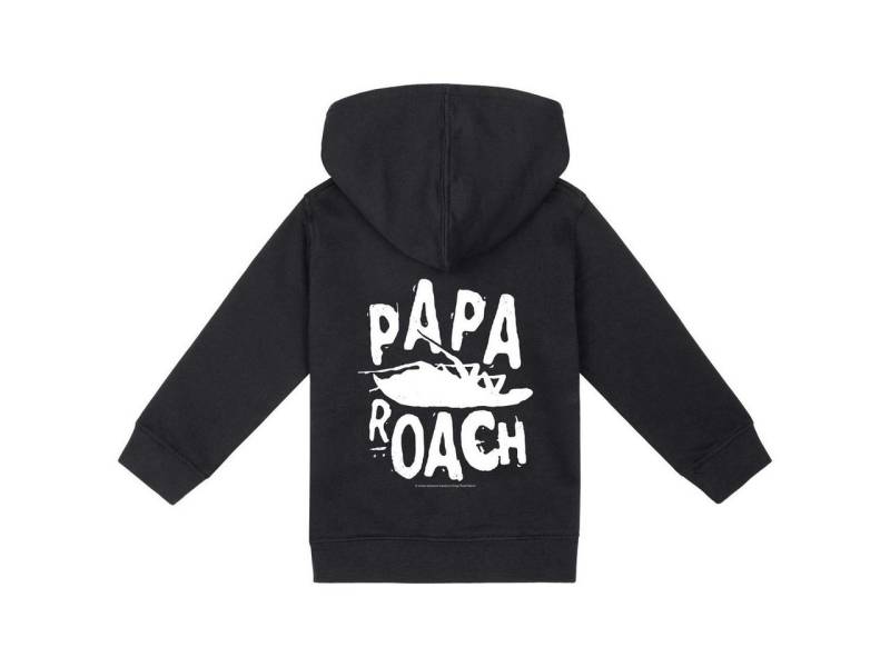 Metal Kids Kapuzensweatjacke mit Papa Roach (Logo/Roach) Aufdruck für Babys (0–24 M) von Metal Kids