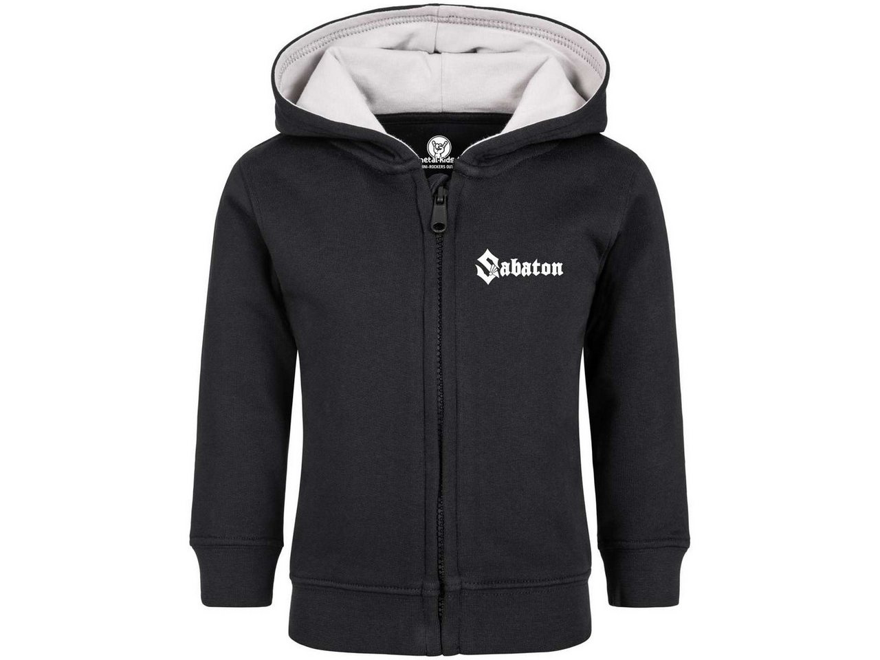 Metal Kids Kapuzensweatjacke mit Sabaton (Crest) Aufdruck für Babys (0–24 M) von Metal Kids