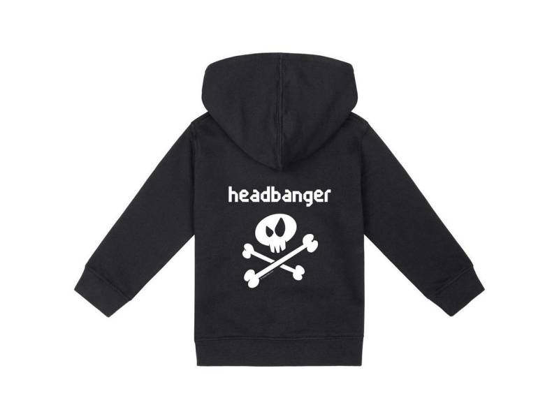 Metal Kids Kapuzensweatjacke mit headbanger Aufdruck für Babys (0–24 M) von Metal Kids