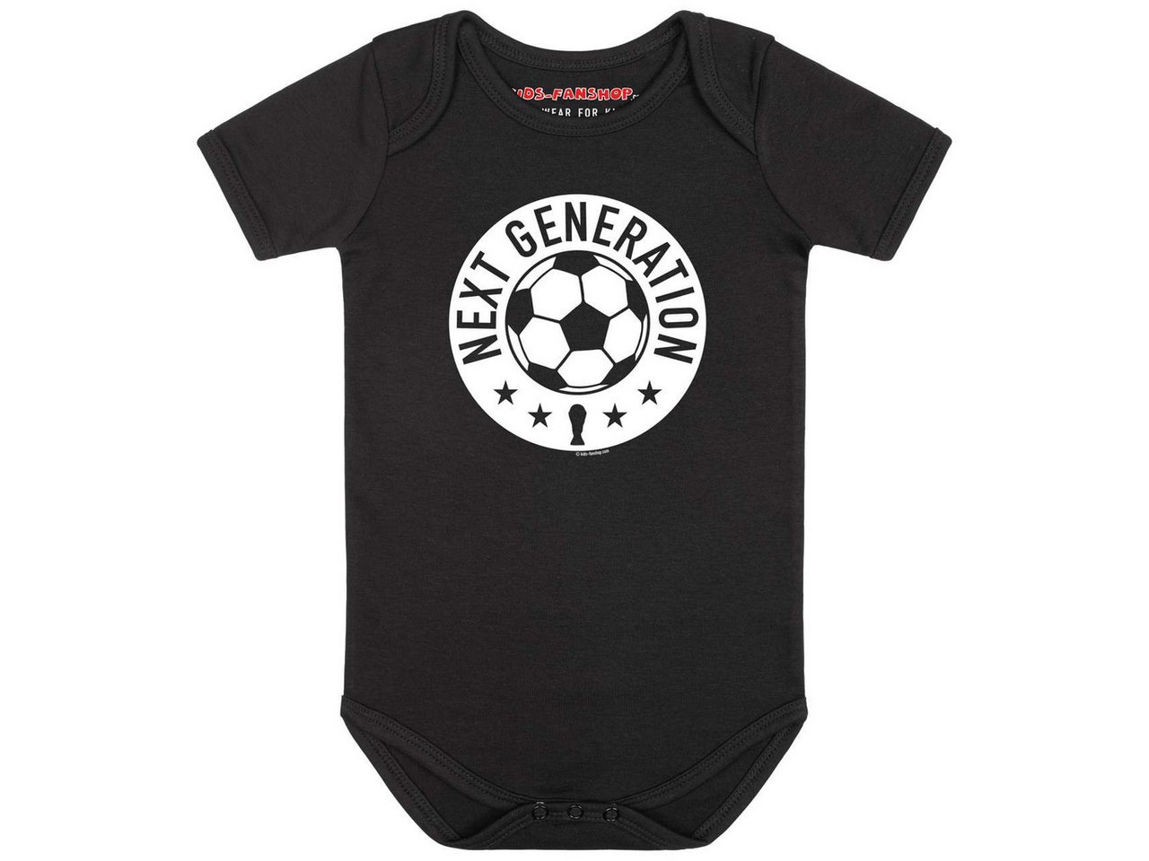 Metal Kids Kurzarmbody mit Next Generation Druck für Babys von Metal Kids