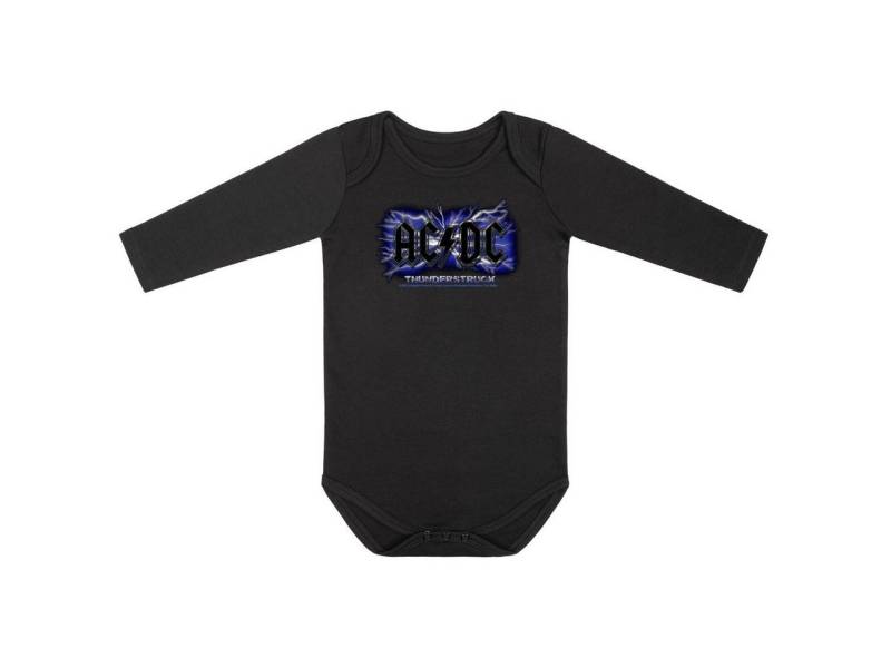 Metal Kids Langarmbody mit AC/DC (Thunderstruck) Aufdruck für Babys (0–24 M) von Metal Kids
